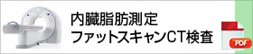 内臓脂肪測定 ファットスキャンCT検査